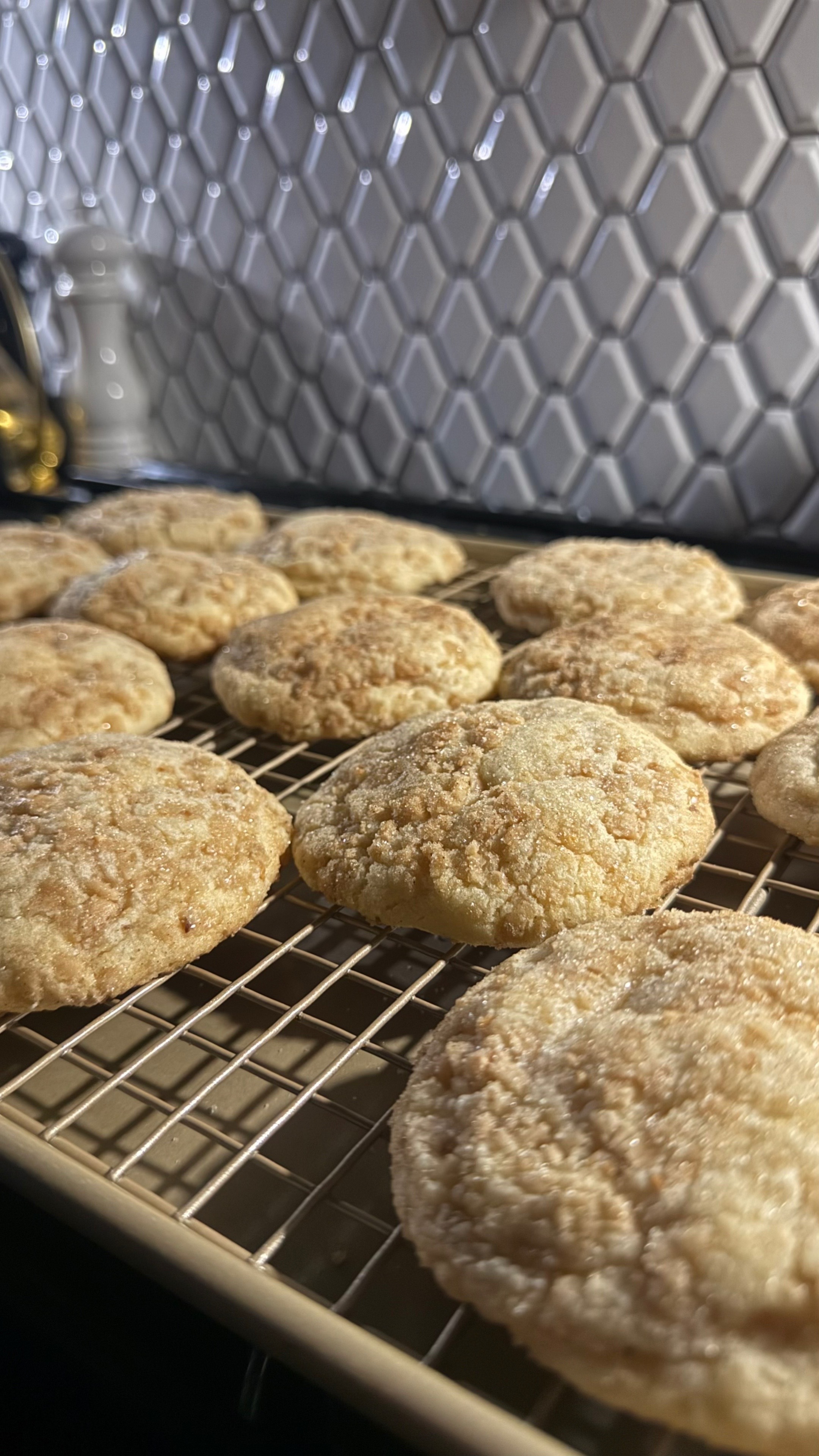 Fresh baked cookies