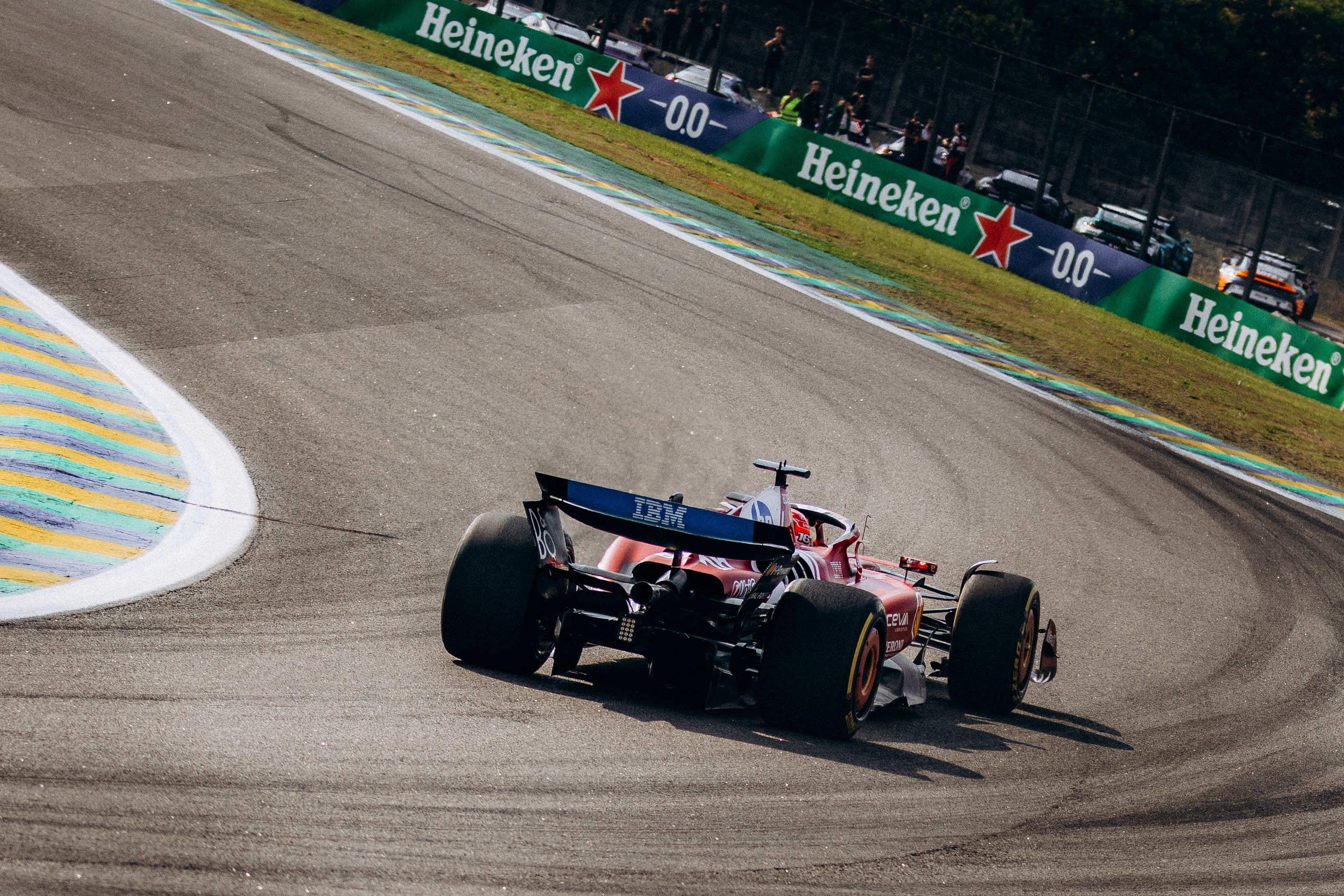 F1 Car on Track