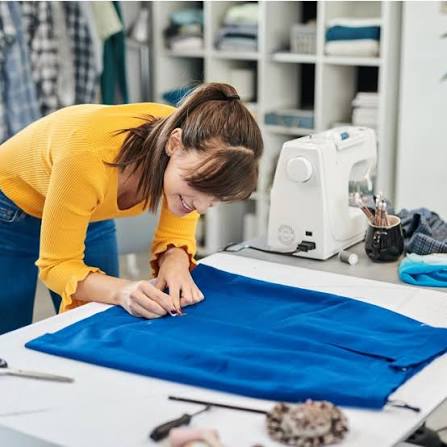 cutting fabric