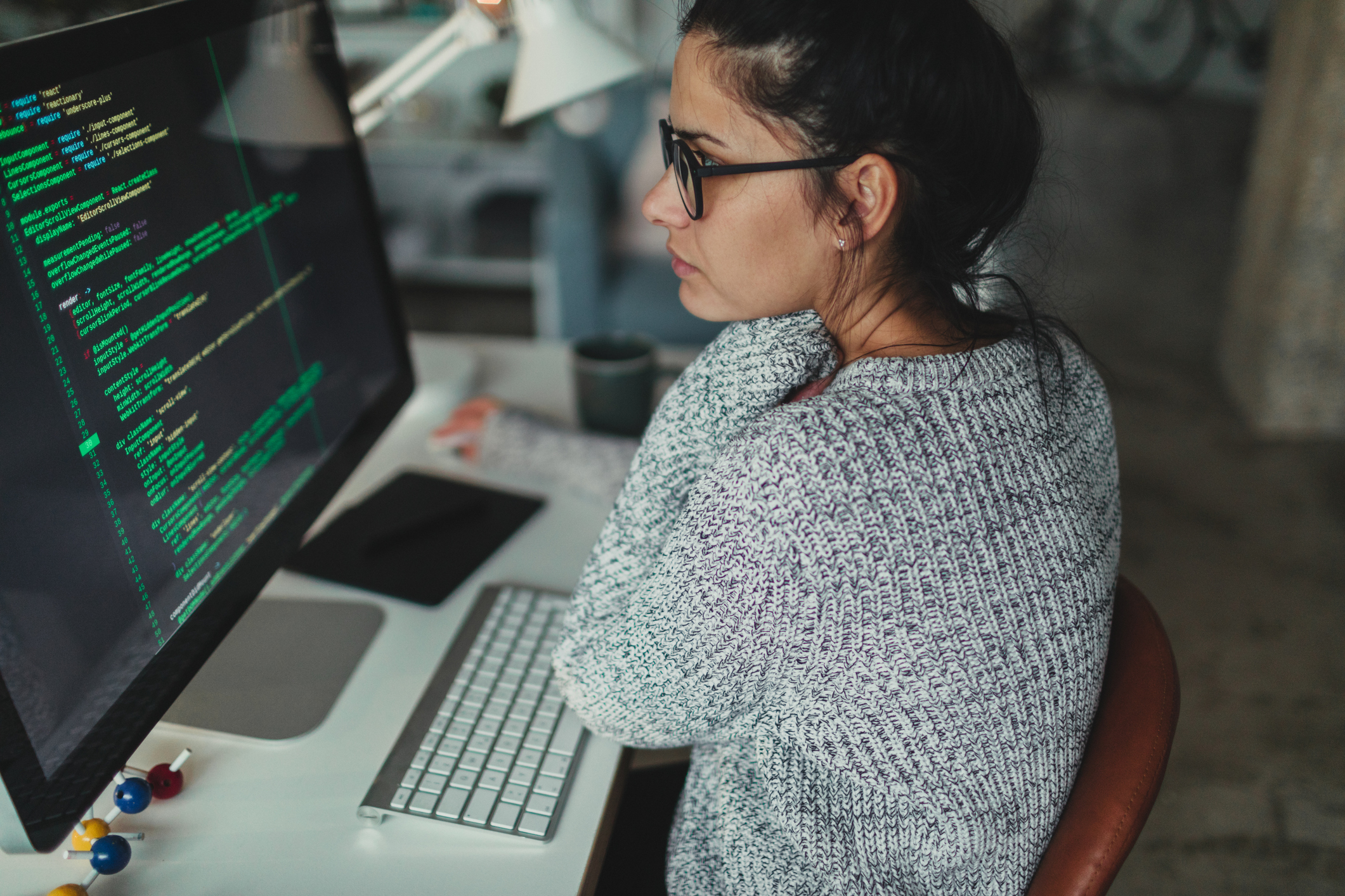 female coder