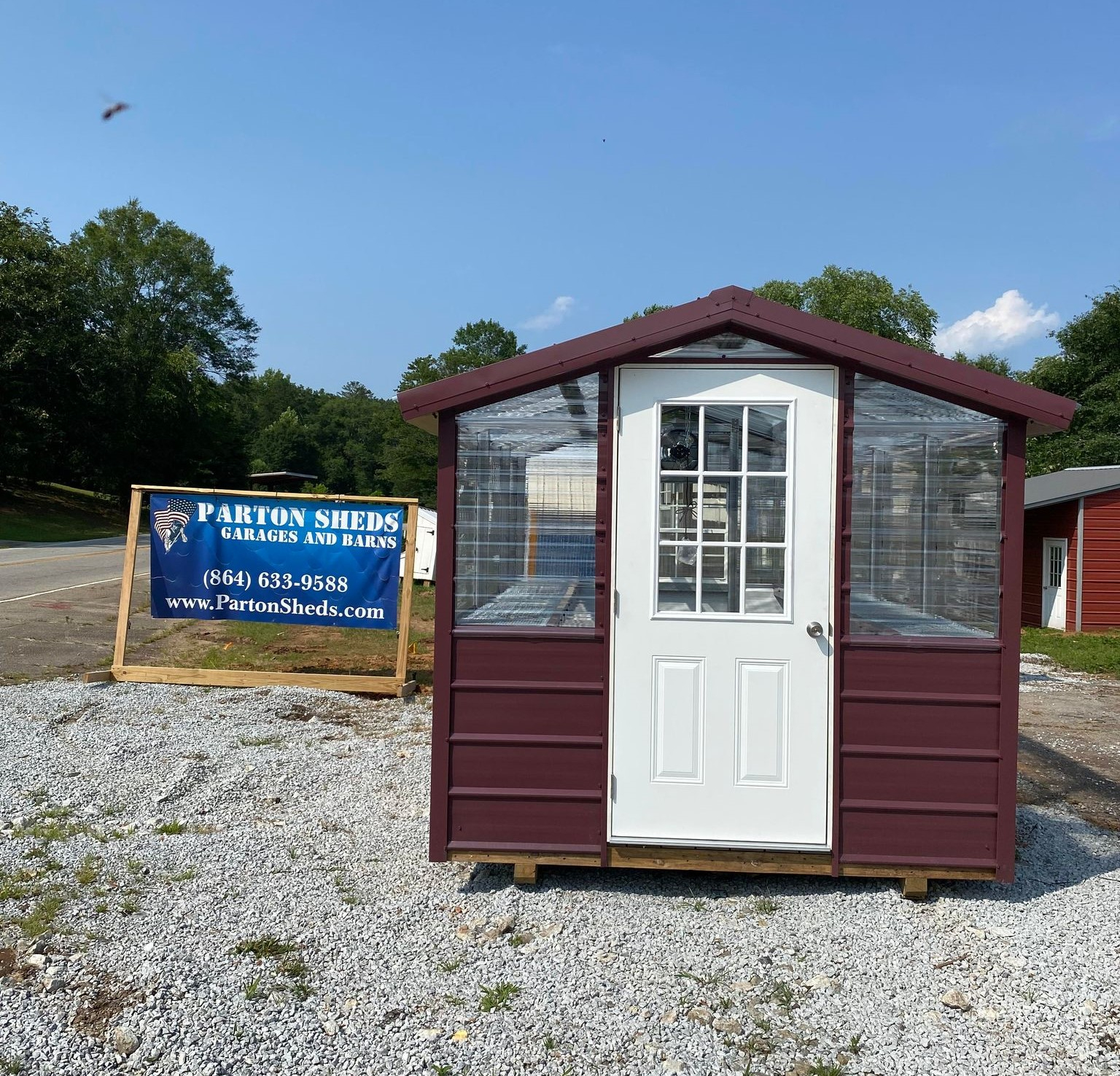 8 x 12 Greenhouses NOW available to order! Shed For Sale from Parton
