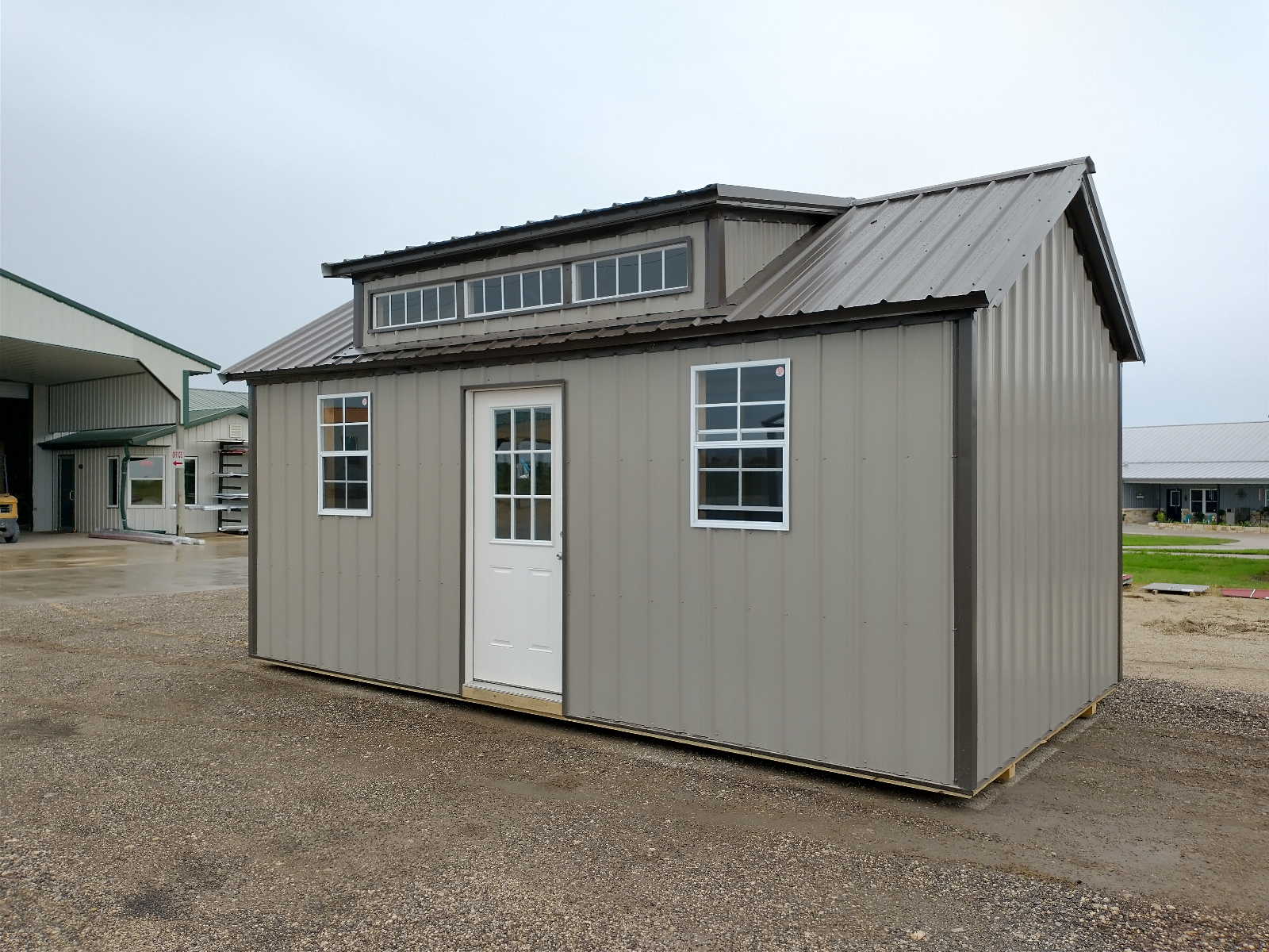 10 x 20 Utility w/ 8’ walls and Dormer Shed For Sale from Sunview