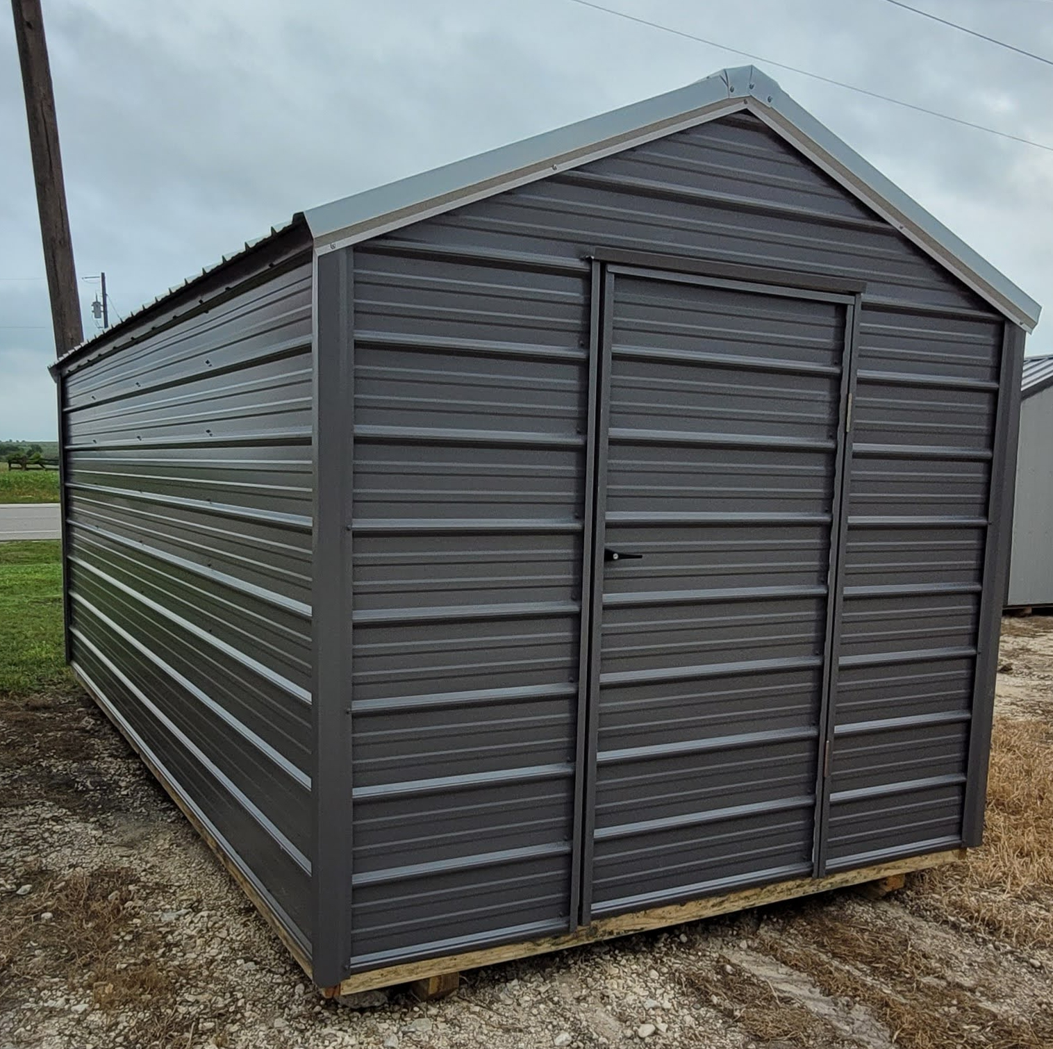 8 x 16 ValuShed Shed For Sale from Sunview Builders in Lott, TX