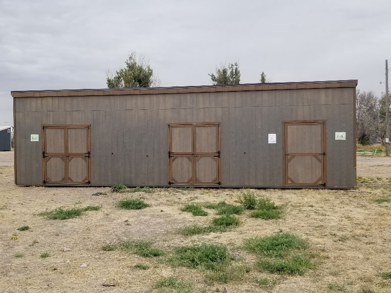 12'x36' Horse BarnCheyenne Shed For Sale from 307Cowboy Country, LLC
