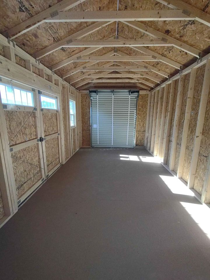 10 x 20 10X20 SIDE GARDEN SHED GARAGE COMBO Shed For Sale from EZ