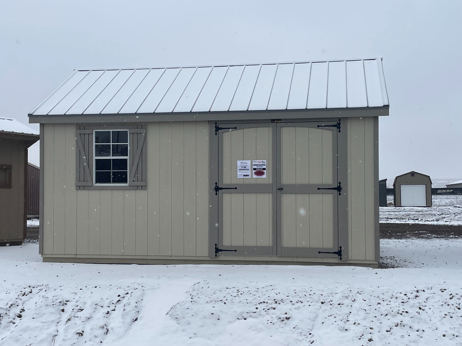 12 x 18 Prestige Castle Mountain Shed For Sale from The Western Feed