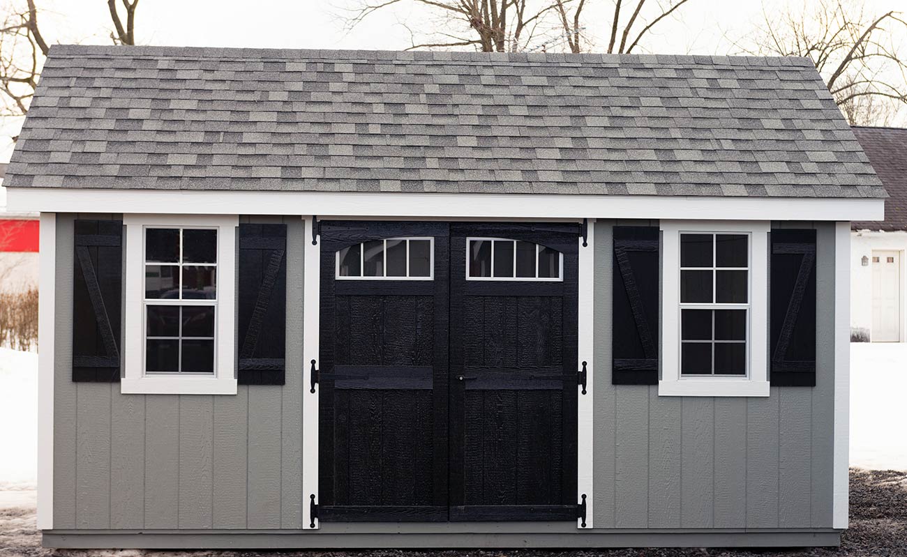 The 5 Most Common Roof Styles for Backyard Sheds