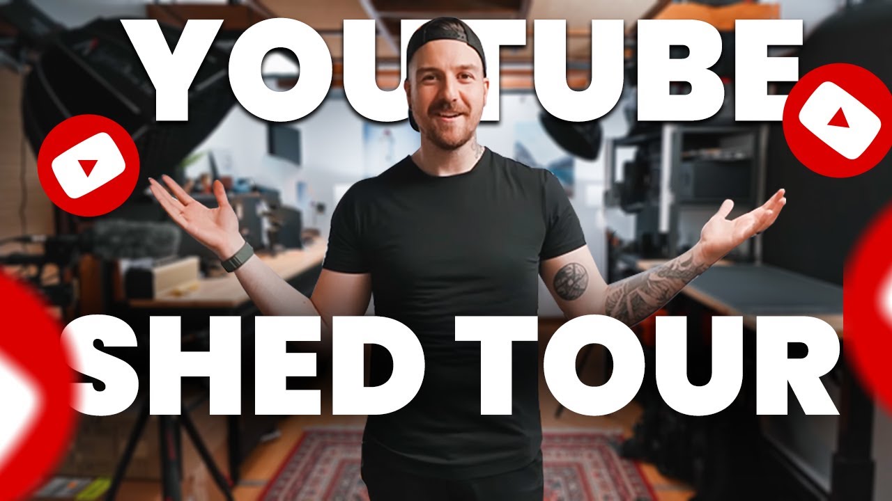 Backyard Shed Studio Tour