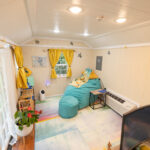 10x16 shed home office interior