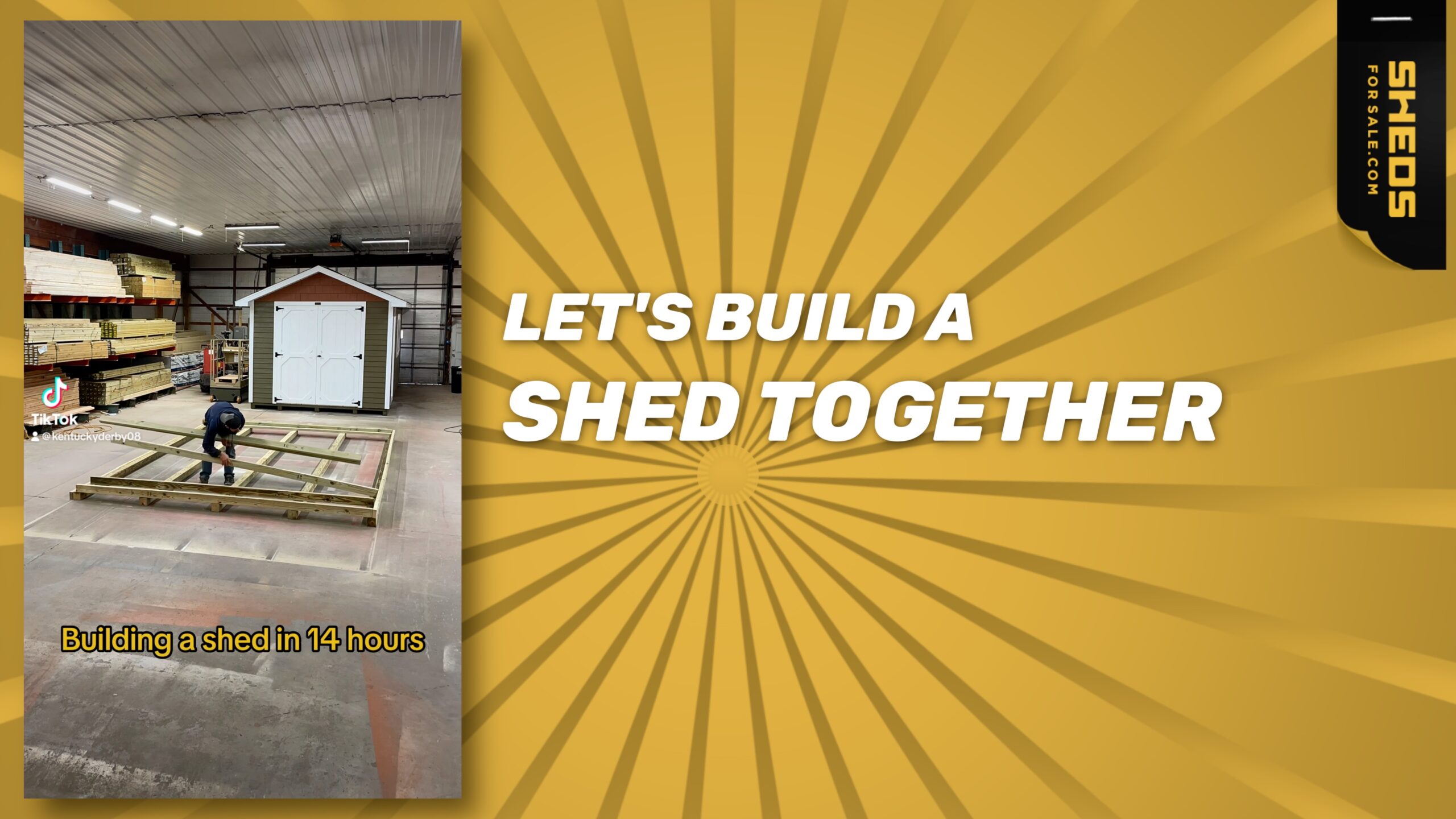 Shed Build Timelapse