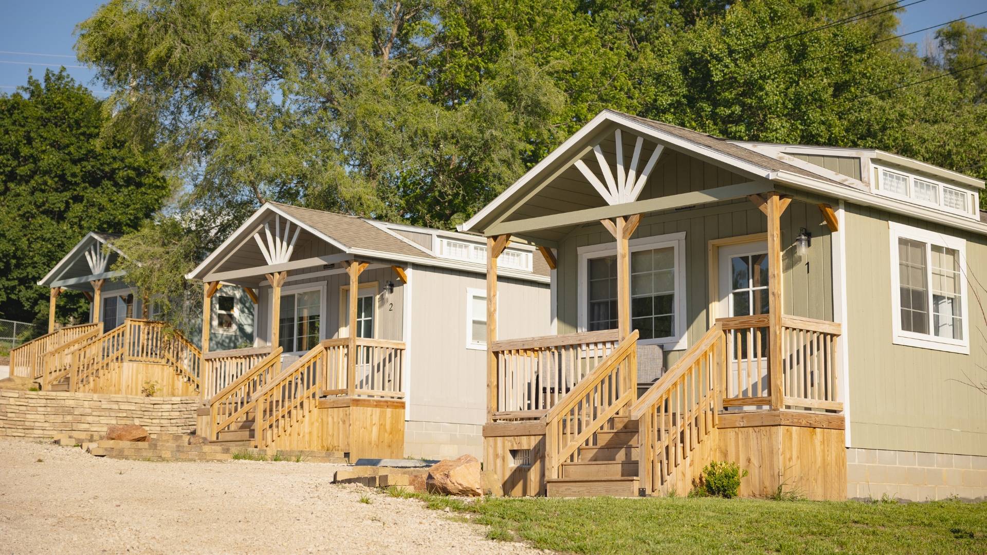 Cabins on Kearney Hill — shed cabin conversion for AirBNB