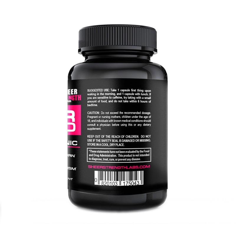 Thermogenic fat burner from sheer strength ingredients