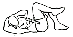 Six Pack Abs Exercises: Cross Body Crunch
