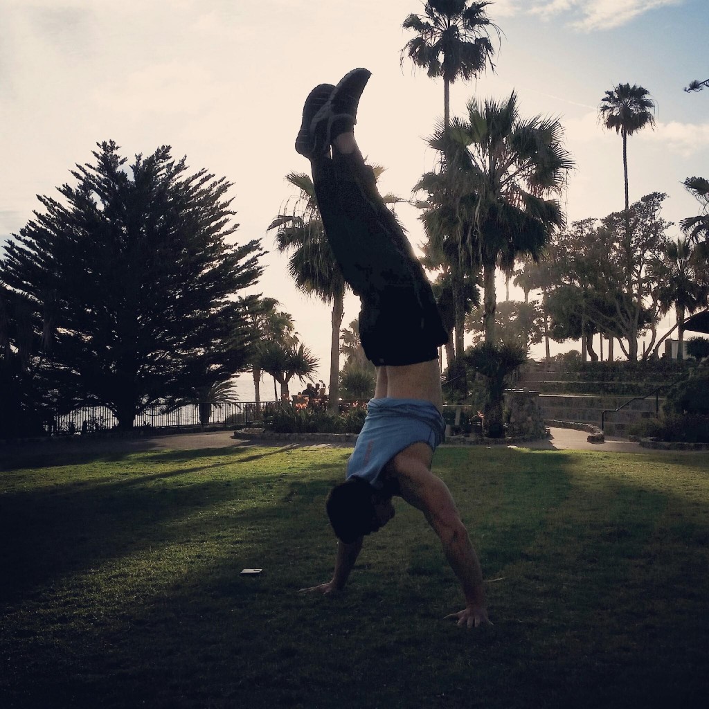 Bodyweight Exercises Using Handstand Pushup