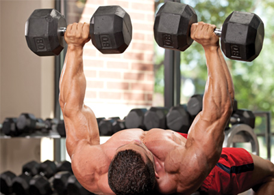 Bench Press Tips, Techniques and Variations: Dumbbell Bench Press