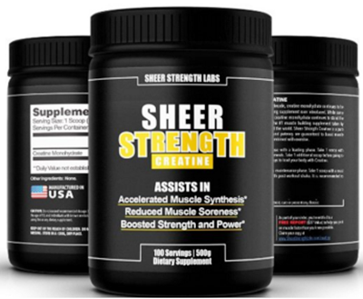 Creatine: Sheer Strength Labs Creatine Monohydrate Supplement