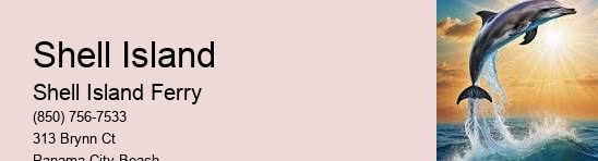 Shell Island Panama City Beach Fl	