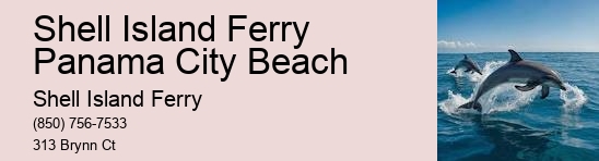 Shell Island Panama City Florida	