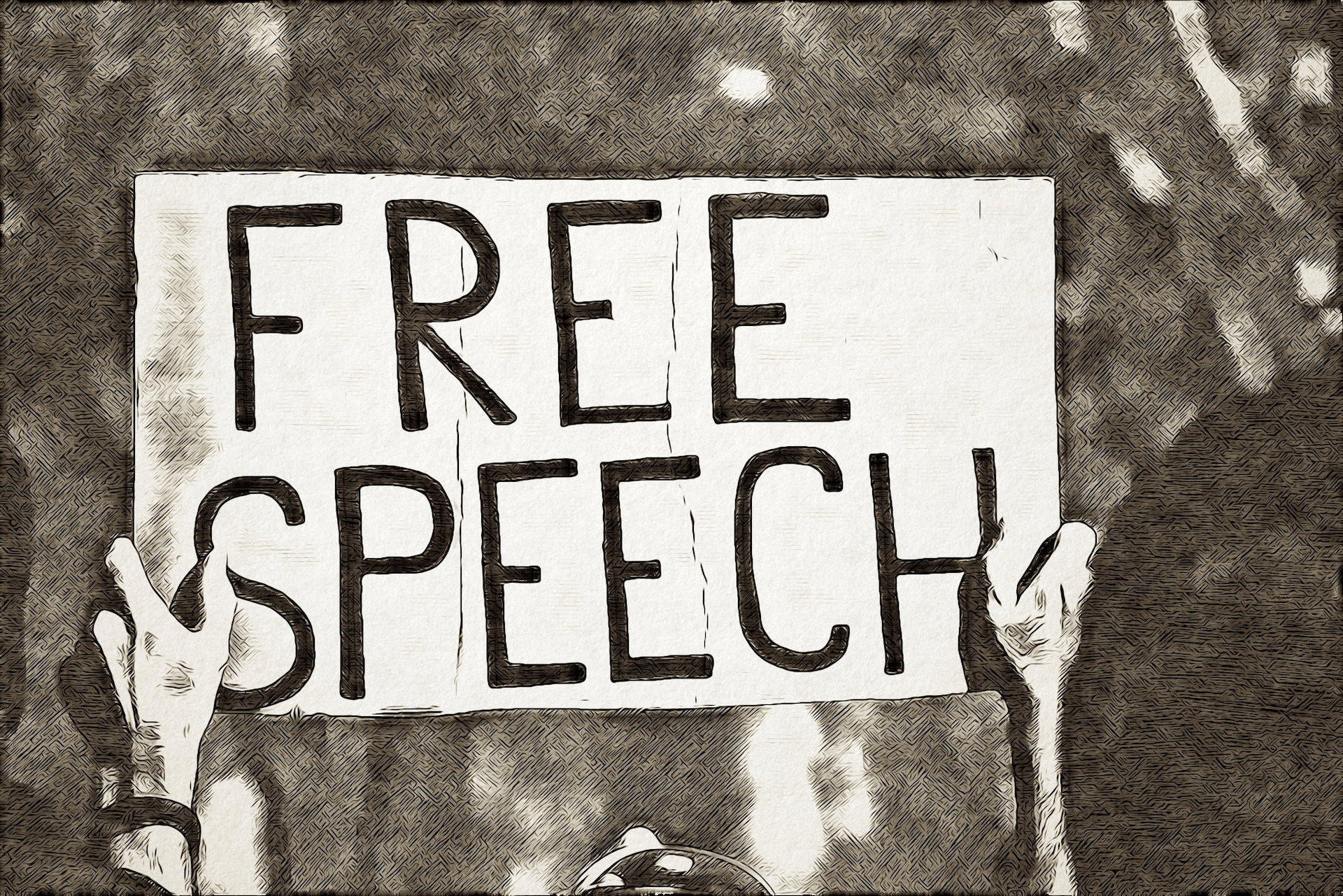 WHAT IS THE OPPOSITE OF FREE SPEECH visual data 3