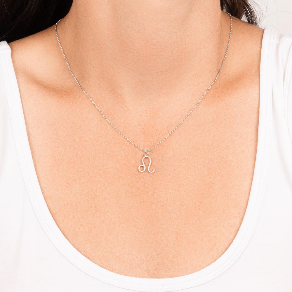 zodiac necklace lifestyle