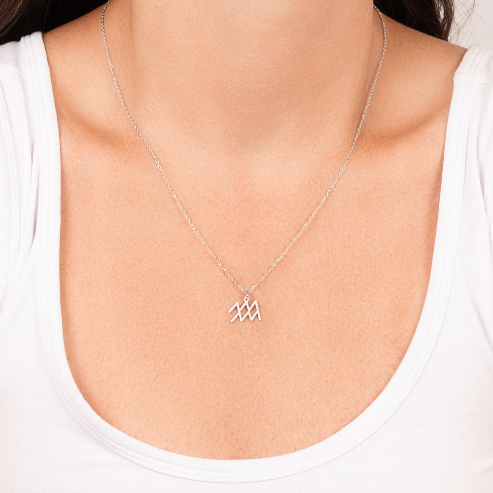 zodiac necklace lifestyle