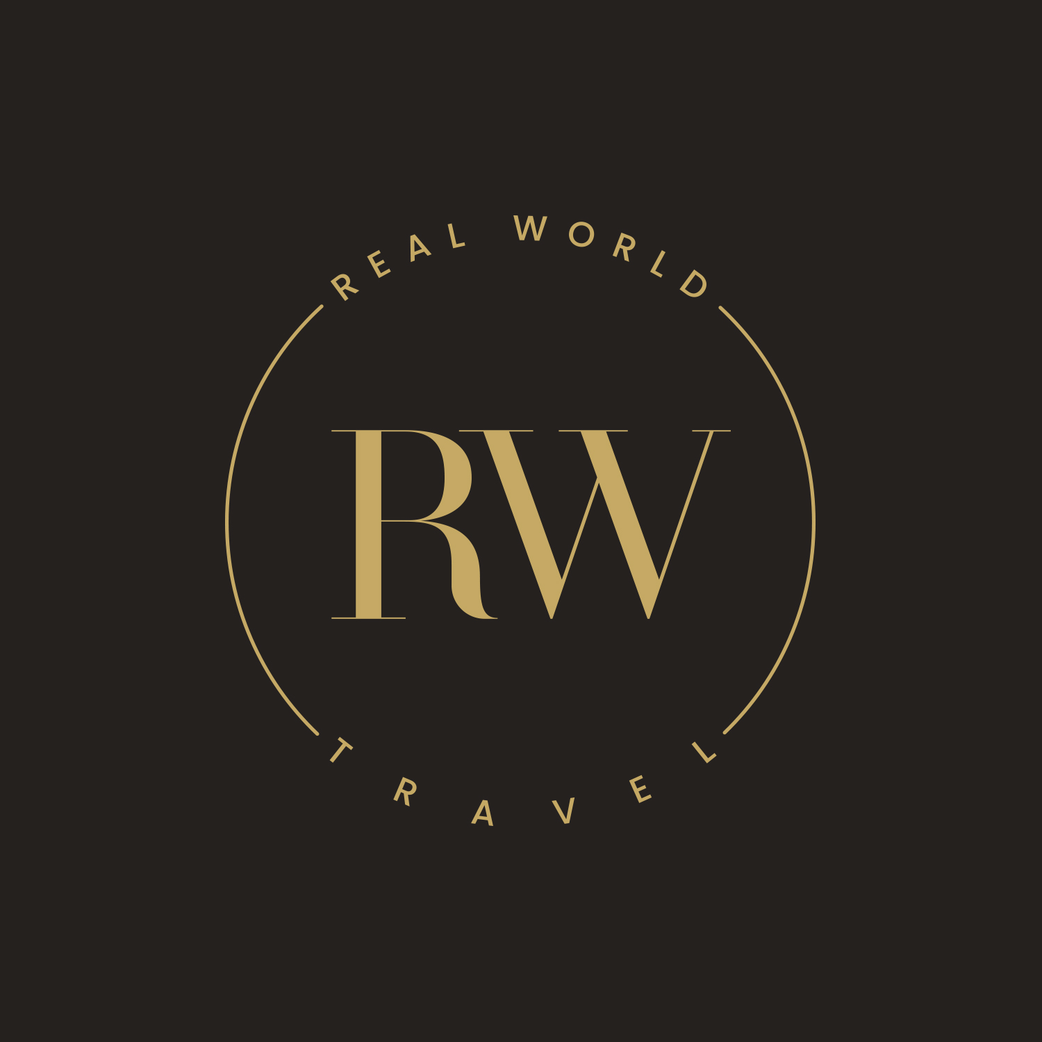 Real World Travel's Logo
