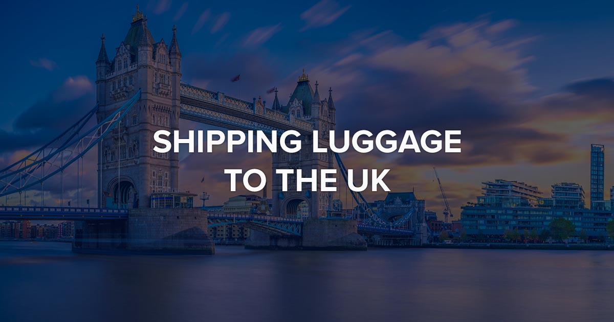 Ship Luggage to the UK Best Service Guarantee ShipGo
