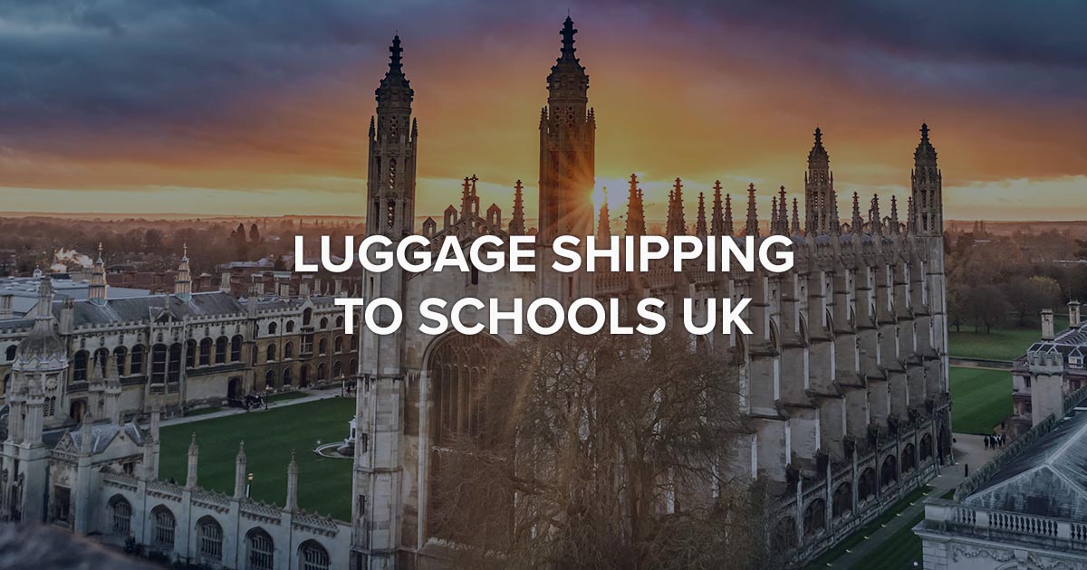 Ship Luggage to School in the UK Best Service Guarantee ShipGo