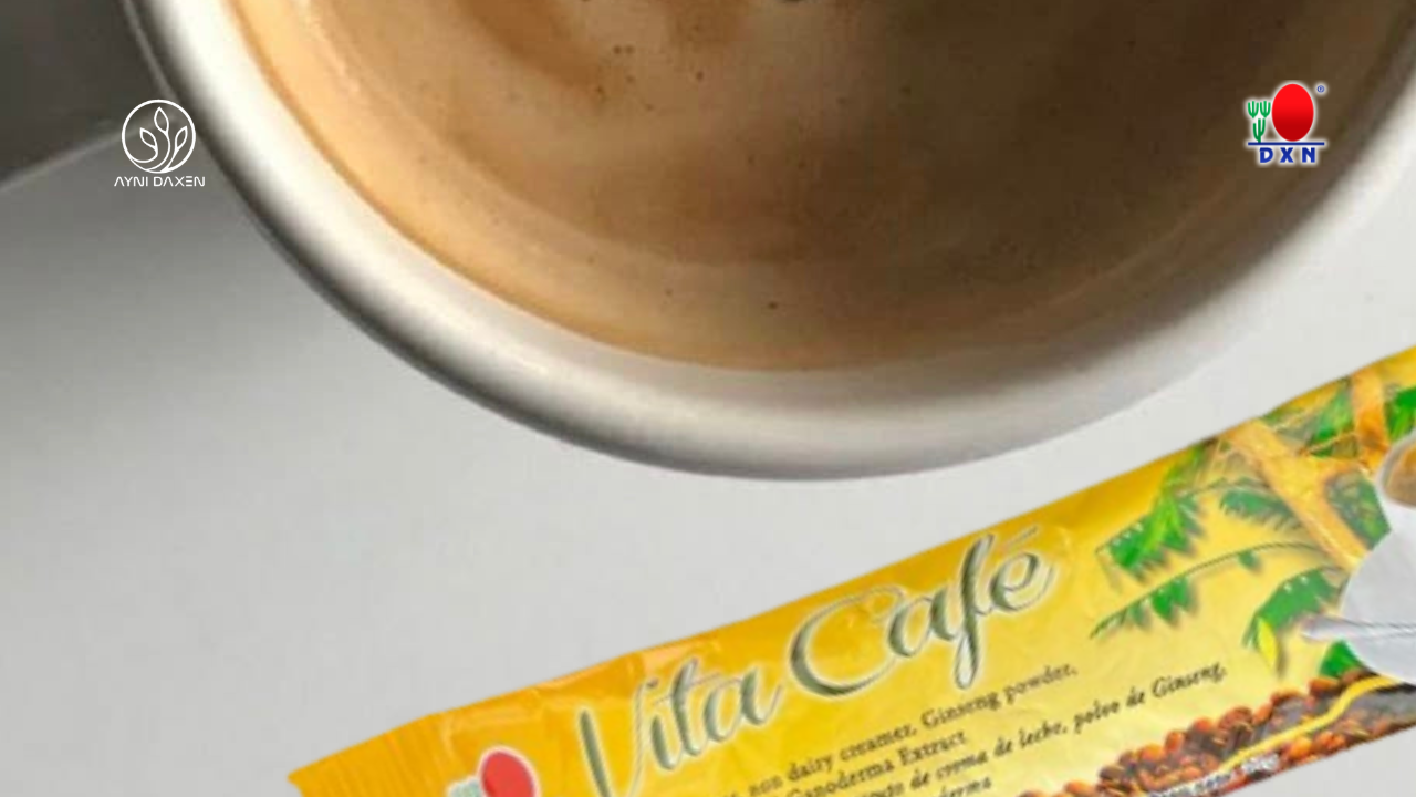Vita Café DXN: Café con Ganoderma, Ginseng y Tongkat Ali para complementar tu bienestar diario