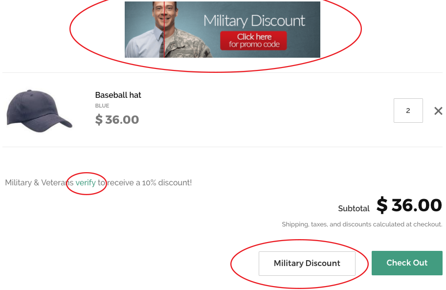 Military Discount Plugins for Online Stores Shopify App Store