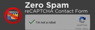 Zero Spam reCAPTCHA Contact Form app banner