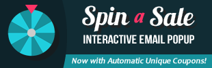 Spin-a-Sale - Interactive Email Popup app banner