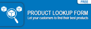 Product Lookup Form app banner