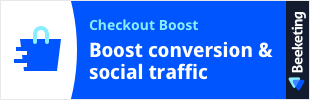 Checkout Boost | Social Sharing, Countdown Timer, Upsell app banner