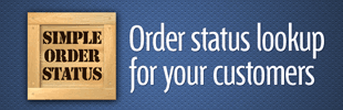 SimpleOrderStatus app banner