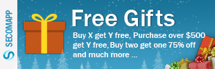 Free Gifts by Secomapp app banner