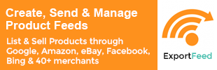 ExportFeed: Export Product Feeds to Google, Bing, Amazon, eBay & 40+ Others app banner