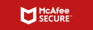 McAfee SECURE app banner