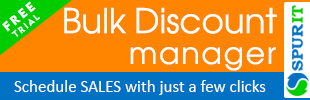 Bulk Discounts & Sales Scheduler app banner