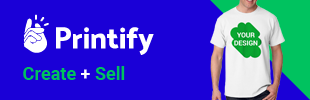 Printify: 150+ Print on Demand products app banner