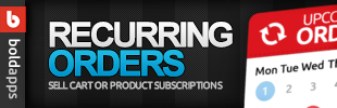 Recurring Orders & Subscriptions by Bold app banner