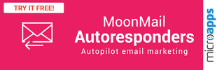 MoonMail Autoresponders app banner