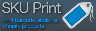 SKU Print app banner