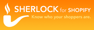 Sherlock for Shopify app banner