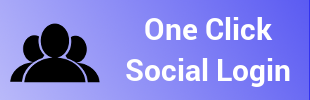 Social Login app banner