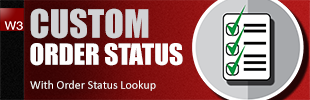 Custom Order Status by W3 app banner