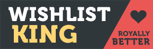 Wishlist King app banner