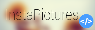 InstaPictures app banner