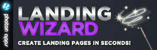 Landing Wizard app banner