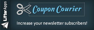 Coupon Courier app banner